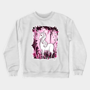 Pink Unicorn Crewneck Sweatshirt